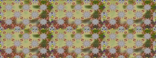 Güzel kumaş deseni. Hoş bir çiçek geçmişi var. Raster illüstrasyonu. Küçük bir çiçekte kusursuz desen.