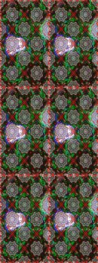 Gri ve kahverengi renkli çiçekler. Düz Çiçek Elementleri Tasarımı. Renkli Yaz Temalı Kusursuz Arkaplan. Çiçekli pürüzsüz retro desen.