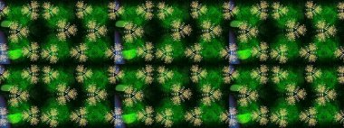 Parlak çiçekli kolaj çiçekleri yeşildir. Çiçekli zambakların eskiz geçmişi. Çiçek tasarımı için inanılmaz kolaj cennet tarzı..