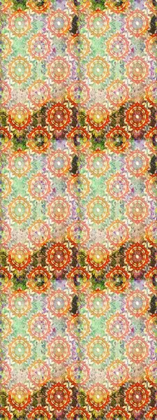 Kusursuz desenli altın elementler. Altın şablon. Klasik çiçek dokusu. Kart, duvar kağıdı, ambalaj ve tekstil için klasik tasarım. Tarafsız renklerde Royal retro. Raster illüstrasyonu.