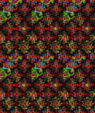 Chichi 'nin kumaş kalıbını çiz. Düz Çiçek Elementleri Tasarımı. Renkli Bahar Teması eskiz kalıbı. Çiçek deseni. Raster illüstrasyonu.