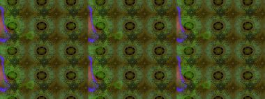 Üzerinde gelincikler ve vadi zambakları olan renkli çiçek desenli nakış deseni. Tekstil tasarımı için yeşil renkli geleneksel halk çiçekleri buketi.