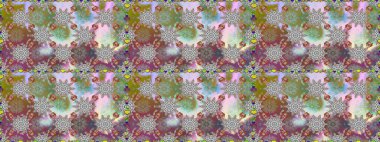 Gri ve nötr renklerde bahar çiçekleri. Raster illüstrasyonu. Raster çiçek desenli ve çiçekli..