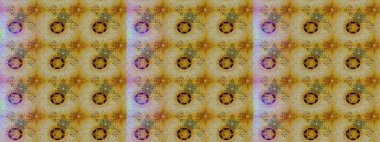 Kabile sanatı boho baskısı, klasik çiçek arkaplanı. Soyut etnik raster çizim kalıbı. Arkaplan dokusu, duvar kağıdı, doğal renklerde çiçek teması.