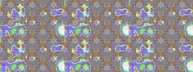 Sanat, çiçek tarzına ilham verir ve arka plan bırakır. Raster deseni. Gri el çizimi desen. Karalama çiçekleri çizim deseni.