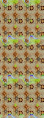 Raster illüstrasyonu. Tarafsız ve bej renklerde yaz çiçekleri. Küçük çiçekteki sevimli çiçek deseni. Raster deseni.