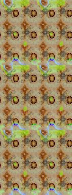 Raster illüstrasyonu. Tarafsız ve bej renklerde yaz çiçekleri. Küçük çiçekteki sevimli çiçek deseni. Raster deseni.