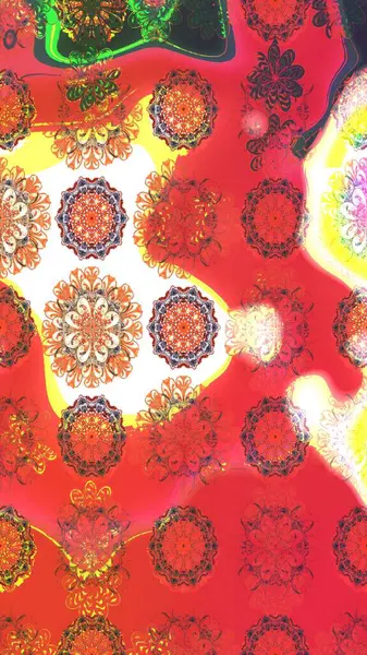 Raster hisseleri. Eskiz arkaplan modeli. Pembe üzerine çiçekler. Suluboya, elle çizilmiş.