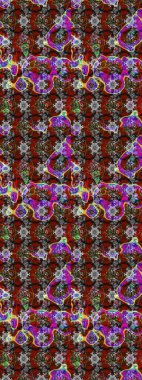 El çizimi. Gri renkli çiçekler. Suluboya çizimi. Çiçekli çizim deseni.