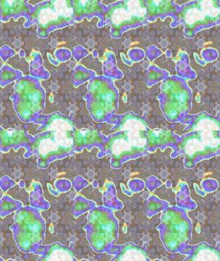Raster illüstrasyonundaki çiçek desenli çizim. Düz Çiçek Elementleri Tasarımı. Renkli Yaz Temalı eskiz kalıbı. Gri renkli çiçekler.