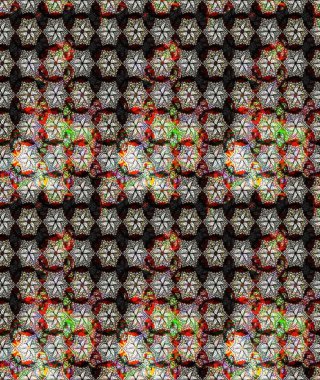 Yumuşak, bahar çiçekleri siyah renklerde. Raster deseni. Patlayan çiçekler soyut olarak yerleştirilmiş. Raster illüstrasyonu.