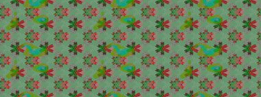 Çiçek arkaplanlı soyut zarafet eskiz deseni. Raster Güzel kumaş deseni.