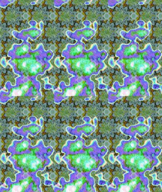 Yeşil renkli çiçekler. Çiçekli karalama şeklinde Raster çiçek deseni. Yumuşak, bahar çiçekli arka plan.