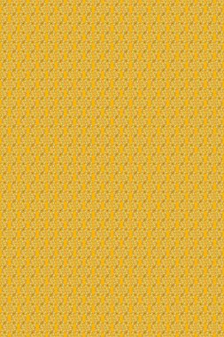 Barok tarzında altın çiçekli süs. Damask kusursuz yinelenen arkaplan. Renklerdeki altın element. Doku arkaplanı üzerine altın duvar kağıdı.