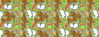 Renkli çiçek desenli çizim. Suluboya tarzında renkler üzerine çiçekler.