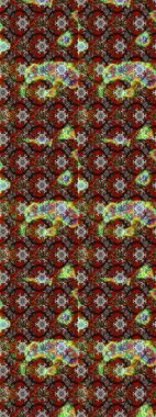 Renkli çiçekler. Raster illüstrasyonu. Şirin çiçek elementleri. Çizim.