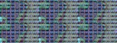 Çiçek süslemeli çizim deseni. Mavi renkli çiçekler. Raster illüstrasyonu.