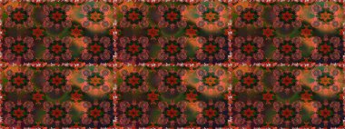 Vadinin çiçekleri kahverengi ve gri renklerde. Kusursuz bir arka plan modeli. Suluboya, elle çizilmiş. Raster - stok.