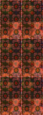 Kahverengi ve gri renkli çiçekler. Nazik, sevimli çiçek arkaplanı. Raster çiçek desenli ve çiçekli..