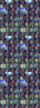 Nakış desenli çiçek deseni. Renkli grunge, kolo çiçekleriyle soyut bir arka plan oluşturur. İzler, kumaş, duvar kağıtları, tekstil için raster dokusu.