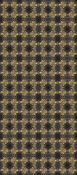 Gri, kahverengi ve bej renklerde altın element. Damask kusursuz yinelenen arkaplan. Barok tarzında altın çiçekli süs. Doku arkaplanı üzerine altın duvar kağıdı.