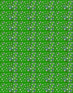 Raster çiçek desenli çiçek deseni, yapraklar, dekoratif elementler, sıçrama, lekeler, el çizimi kontur çizgileri ve Doodle çizim stili, grafik raster çizim çizimi.