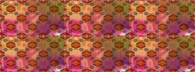 Raster düz çiçekleri pürüzsüz desen. Kahverengi ve pembe renkli çiçekler. Tasarım hediye paketi, tebrik kartları, posterler ve afiş tasarımı.