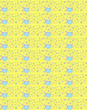 Raster illüstrasyonu. Suluboya, elle çizilmiş. Sarı yapraklı yabani çiçekler. Taslak arkaplan deseni.