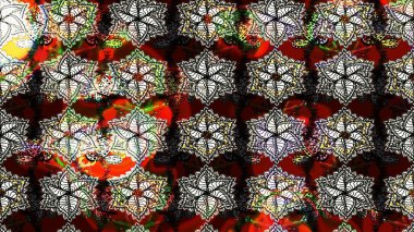 Düz Çiçek Elementleri Tasarımı. Sevimli çiçek raster deseni. Renkli Yaz Temalı eskiz kalıbı. Modaya uygun kumaş deseni.