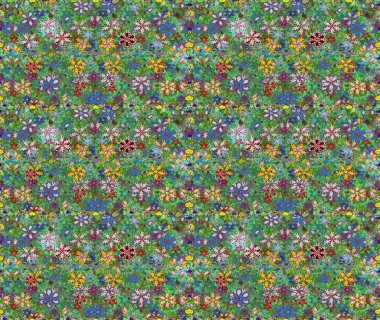 Çiçek arka plan. Sorunsuz raster desen. Güzel kumaş deseni.