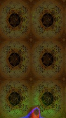 Düz Çiçek Elementleri Tasarımı. Renkli Bahar Teması eskiz kalıbı. Sevimli çiçek raster deseni. Renkli çiçekler.