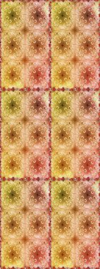 Eski usul. Raster illüstrasyonu. Miles Fleur, süslü püslü bir süs. Kumaş, tekstil, duvar kağıdı baskısı için. Kusursuz bir geçmişi var. Tomurcukları papatya çiçekleri olan sevimli bir çiçek deseni..