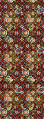 Gri ve kahverengi çiçekli eskiz deseni, suluboya çiçek deseni, sevimli çiçek, duvar kağıdı, kart veya kumaş için fayanslı. Raster - stok.