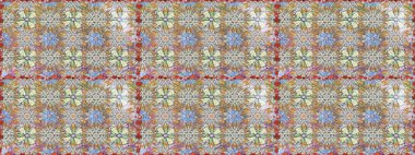 Gri ve nötr renkte çiçekler. Raster illüstrasyonu. Kusursuz çiçek deseni duvar kağıdı için kullanılabilir.