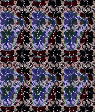 Raster güzel bir çiçek deseni çizmiş. Tatil havası. Nazik romantik baskı. Bahar mevsimi.