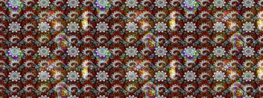 Sketch Colour Spring Theme eskiz kalıbı. Renkli çiçekler. Sevimli çiçek raster deseni. Düz Çiçek Elementleri Tasarımı.