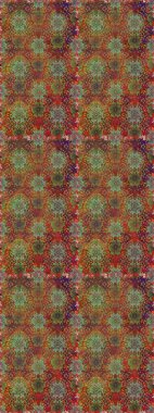 Raster illüstrasyonunda kusursuz çiçek deseni. Renkli Bahar Temalı Kusursuz Arkaplan. Süslü kumaş deseni. Düz Çiçek Elementleri Tasarımı.