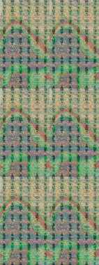 Çiçek ve yapraklı çiçek deseni. Raster illüstrasyonu. Küçük çiçekli şirin desen.