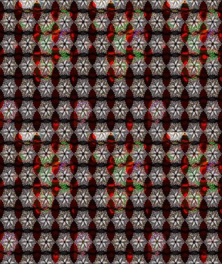 Siyah renkli çiçekler. Renkli Bahar Teması eskiz kalıbı. Sevimli çiçek raster deseni. Düz Çiçek Elementleri Tasarımı.