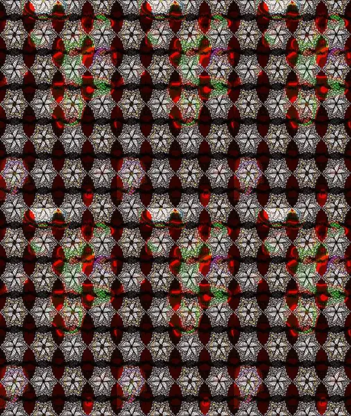 Siyah renkli çiçekler. Renkli Bahar Teması eskiz kalıbı. Sevimli çiçek raster deseni. Düz Çiçek Elementleri Tasarımı.