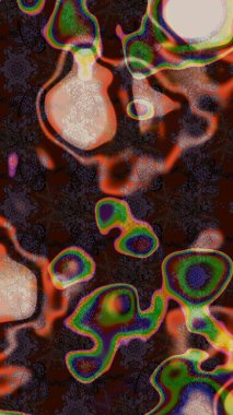 Halk tarzı. Moda baskıları için zarif bir şablon. Modern çiçek arkaplanı. Parlak renkli çiçekleri ve kahverengi ve gri renkte yaprakları olan harika bir çiçek deseni..