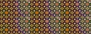 Çiçekli, yapraklı, çiçek desenli eskiz. El çizimi. Raster illüstrasyonu.