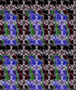 Moda baskıları için zarif bir şablon. Robot resim. Çiçekli yaz çiçekleri. Küçük çiçekte güzel bir desen. Küçük renkli çiçekler. Motley illüstrasyonu.