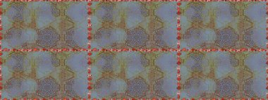 Organik motif arka planı. Kusursuz desen. Ultraviyole kumaş deseni. Raster illüstrasyonu.