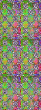 Modern gelişim yeşil ve gri raster arka plan duvar kağıdı çizimi klasik çizgili desenli desenli çiçekler, çiçekli süsler. Çiçekli el, pürüzsüz desen..