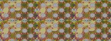 Kusursuz Vintage Çiçek Deseni. Raster Kalça dokusu deseni.