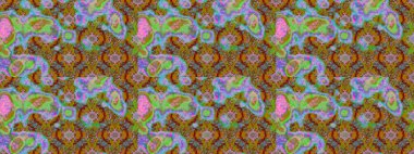 Raster illüstrasyonu. Suluboya, elle çizilmiş. Renkli yapraklı yabani çiçekler. Taslak arkaplan deseni.