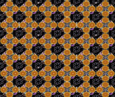 Çiçek kompozisyonu, el boyası, hassas şablon. Sevgililer günü ve tebrik kartı konsepti için şık bir davetiye. Üst manzara, yumuşak siyah renk tarzı. Manzaralı çiçek deseni.