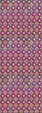 Raster - stok. Mor çiçekli eskiz deseni, suluboya çiçek deseni, sevimli çiçek, duvar kağıdı, kart veya kumaş için fayanslı.