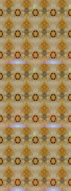 El çizimi çiçekli soyut çizim kalıbı. Renkli çiçekler. Raster illüstrasyonu.